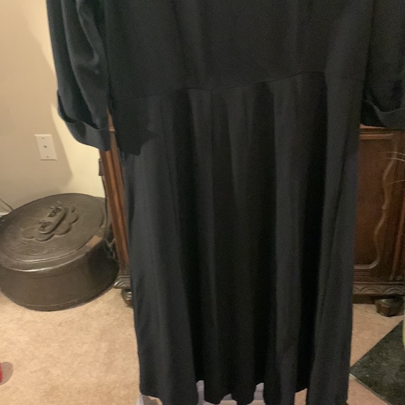 One of a kind, vintage Sherman black dress size 6 to 8 - Picture 8 of 16